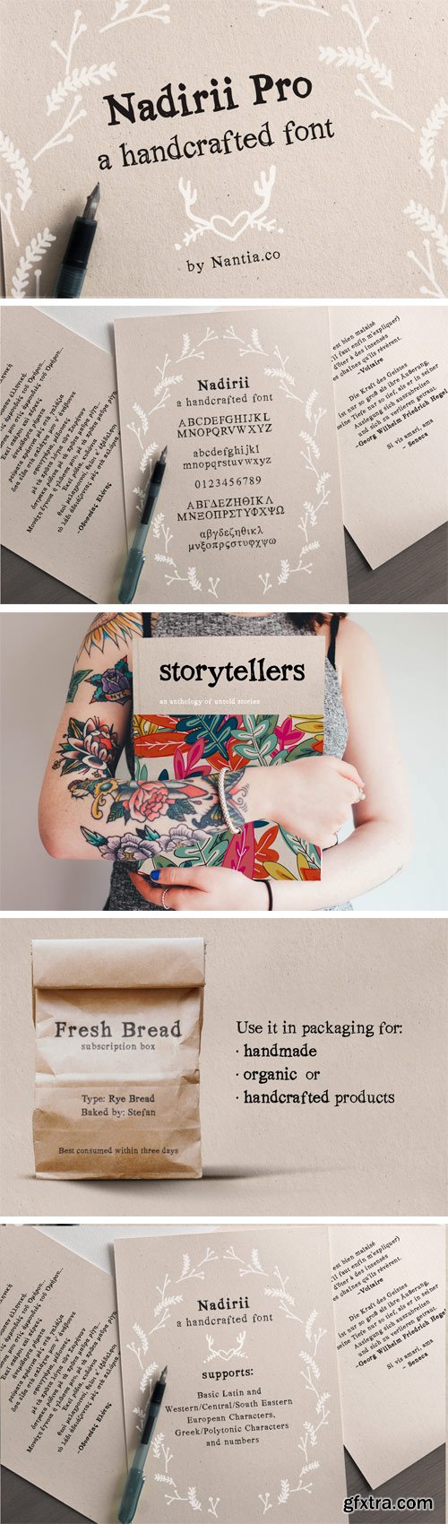 Fontbundles - Nadirii Font | Handcrafted 19511