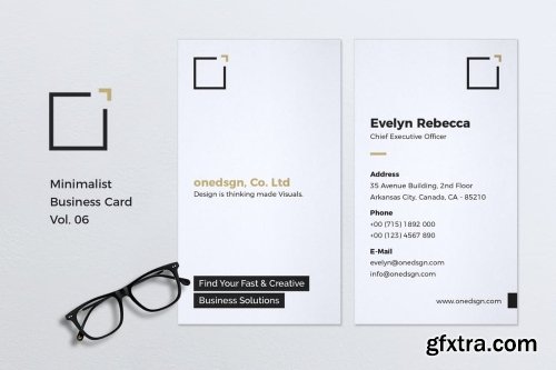 Minimalist Business Card Vol. 06