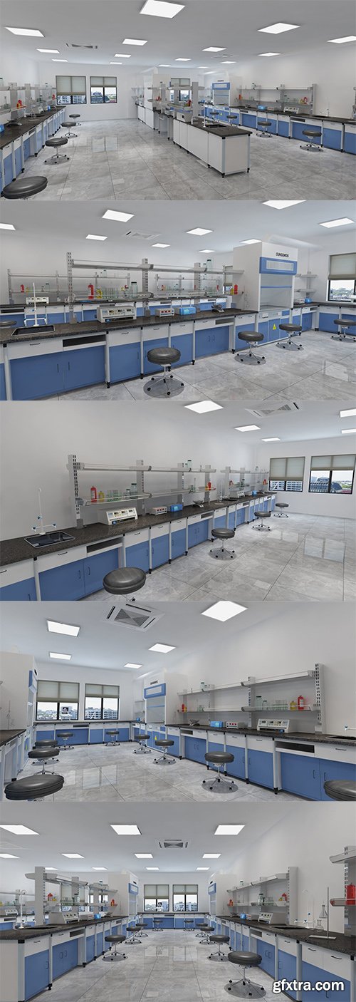 Cgtrader - Laboratory2 3D model