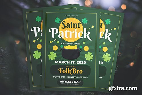 Saint Patrick Party Flyer Saint Patrick Party Flyer