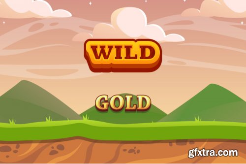 Games and Cartoons - Adobe Illustrator Graphic Styles - Vol. 1