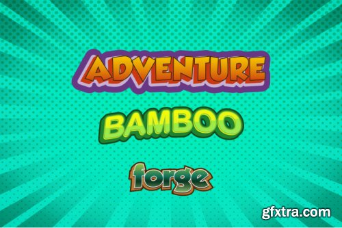 Games and Cartoons - Adobe Illustrator Graphic Styles - Vol. 1