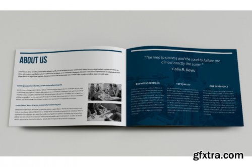 12 Page Landscape Corporate Brochure