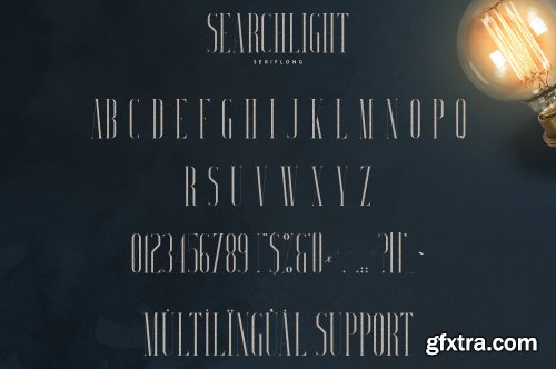 CreativeMarket - Searchlight - font trio 3495684