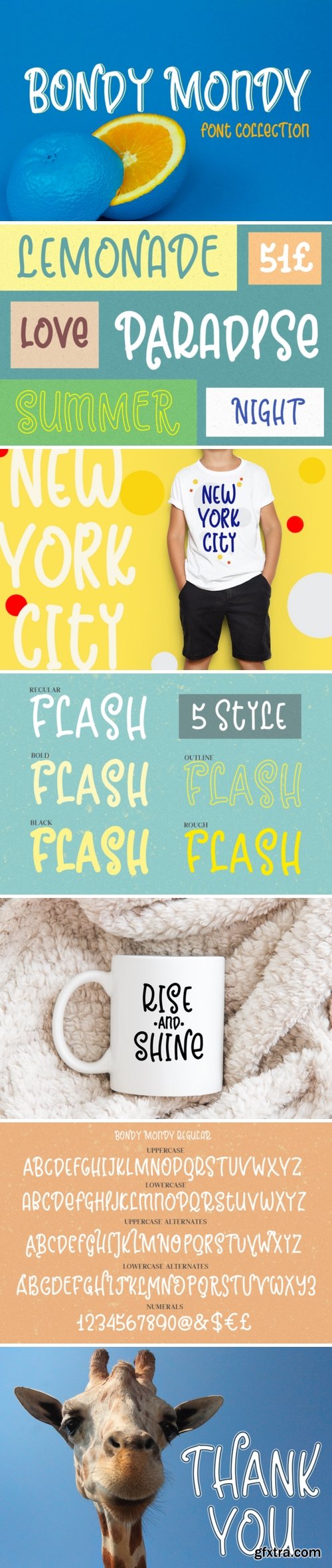 Fontbundles - Bondy Mondy 221310 Fontbundles - Bondy Mondy 221310