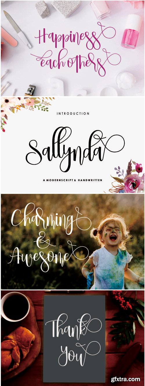 Sallynda Script Font
