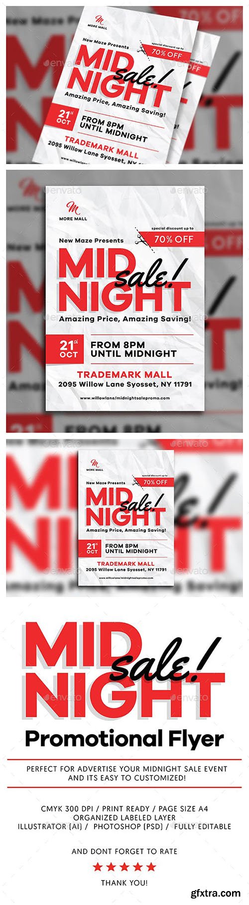 Midnight Sale Flyer 17381234 Midnight Sale Flyer 17381234