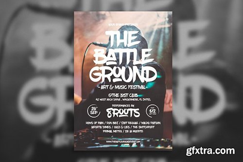 Hip Hop Event Flyer Hip Hop Event Flyer