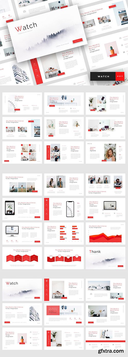 Watch - Creative PowerPoint, Keynote and Google Slides Template