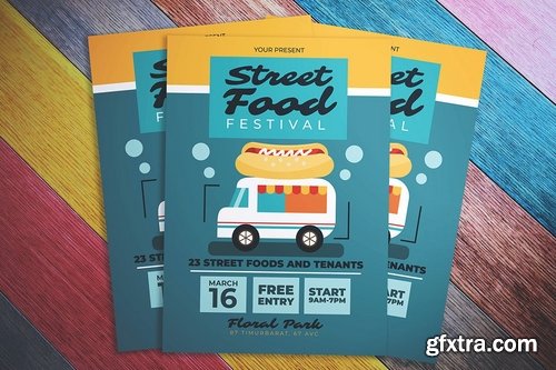 Street Food Festival Flyer