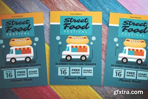 Street Food Festival Flyer