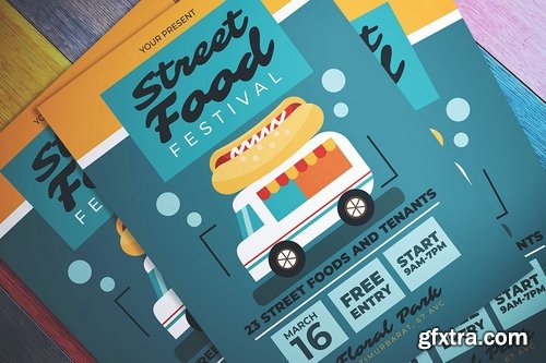 Street Food Festival Flyer