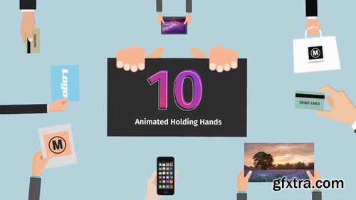 Pond5 - 10 Animated Holding Hands 100145107