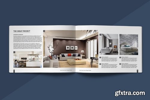 Interior Design Portfolio Template Gfxtra