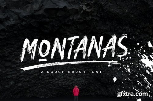 Montanas Brush Font