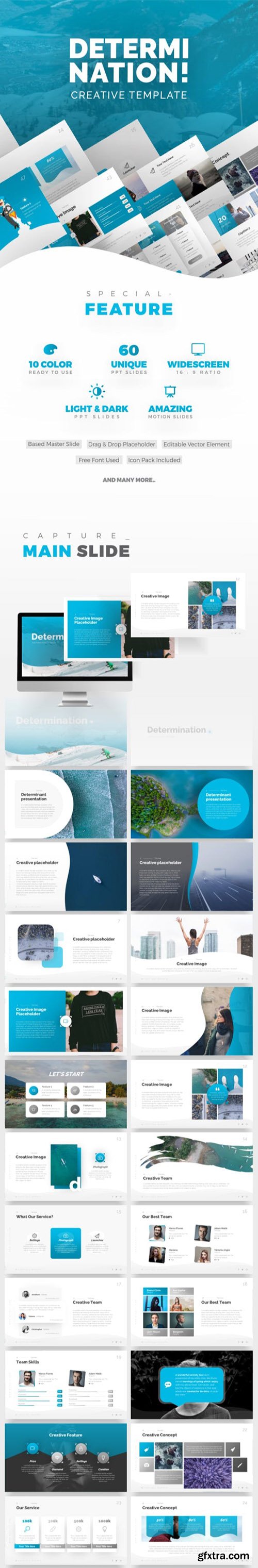 Determination PowerPoint Presentation Template 21481996 Determination PowerPoint Presentation Template 21481996