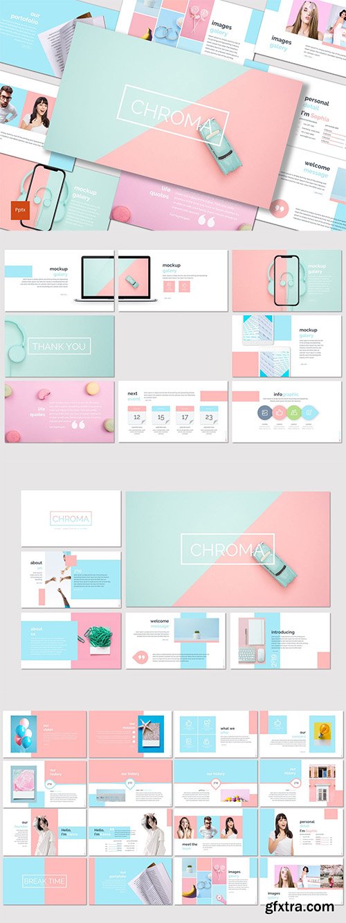 Chroma - PowerPoint, Keynote and Google Slides Template