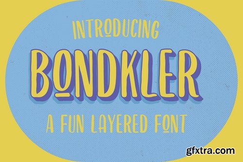 Bondkler Playful Font
