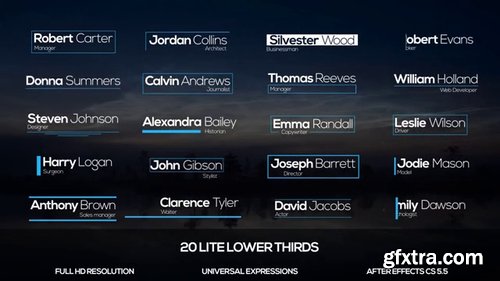 Pond5 - Classic Lower Thirds 103735475 Pond5 - Classic Lower Thirds 103735475