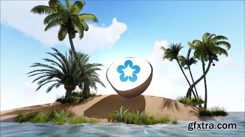 Pond5 - Coconut Logo Reveal 103786067