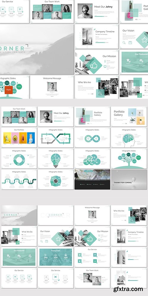 Corner - PowerPoint, Keynote and Google Slides Template Corner - PowerPoint, Keynote and Google Slides Template