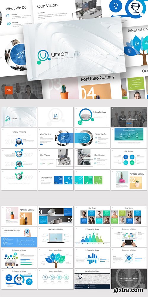 Union - PowerPoint, Keynote and Google Slides Template
