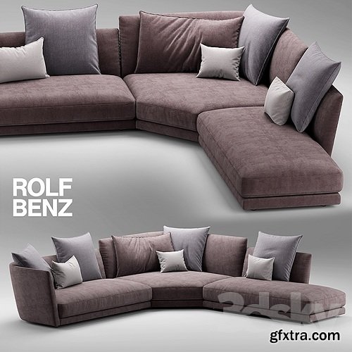 Sofa ROLF BENZ TONDO 02