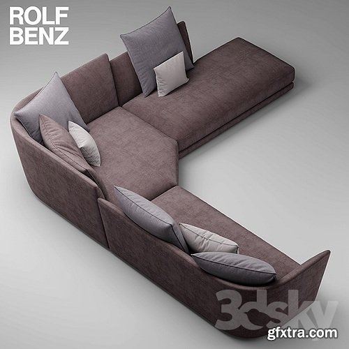 Sofa ROLF BENZ TONDO 02