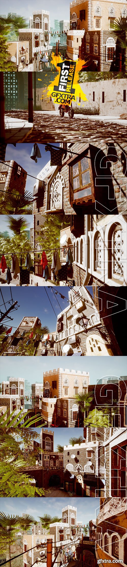 Cgtrader - UE4 Low Poly Middle East City Pack Cgtrader - UE4 Low Poly Middle East City Pack