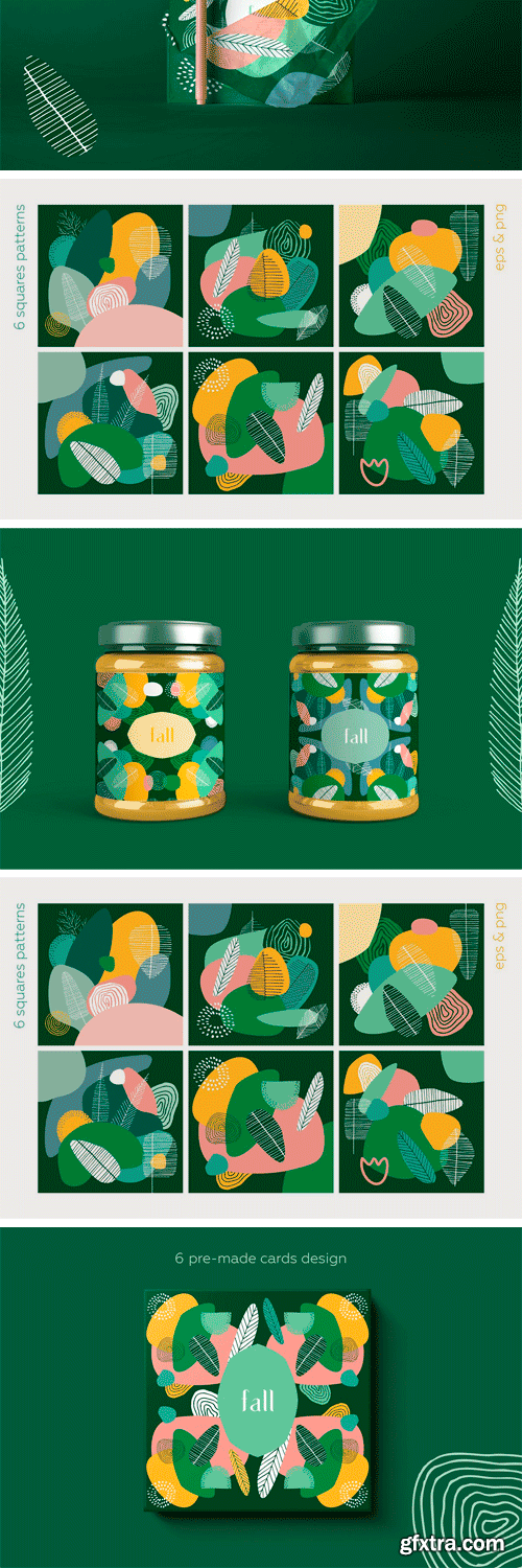 CM - Seasonarium. Abstract Botanical Set. 2930657