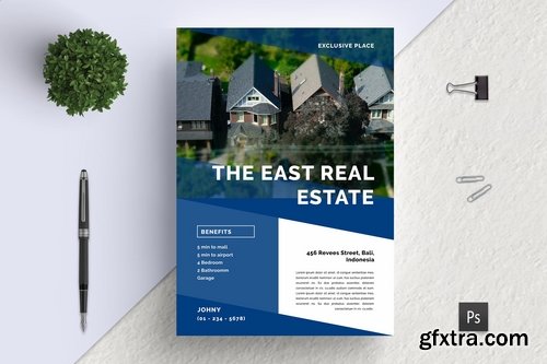 Popong Professional Real Estate Flyer