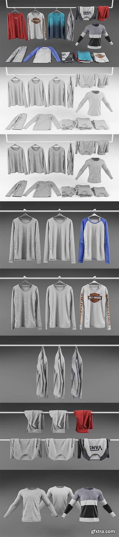 Cgrader - Long sleeve shirt collection