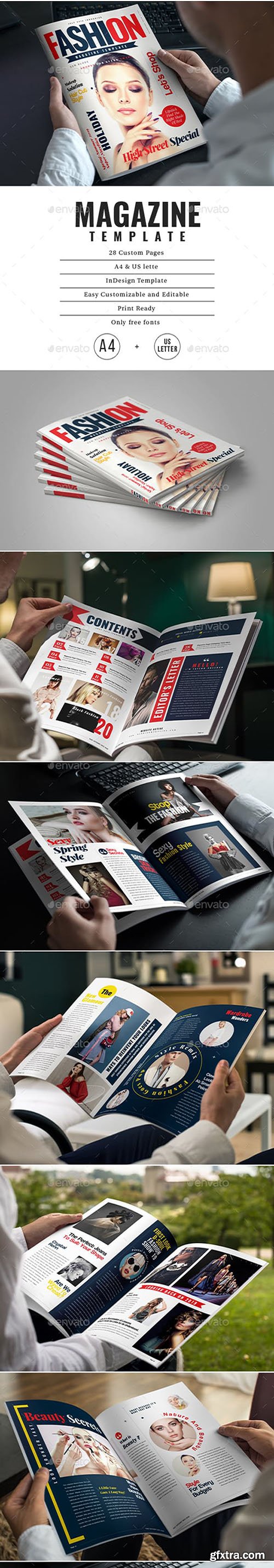 Magazine Template 23330638