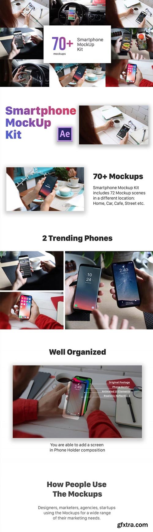 Videohive - Smartphone Mockup Kit - 22441947