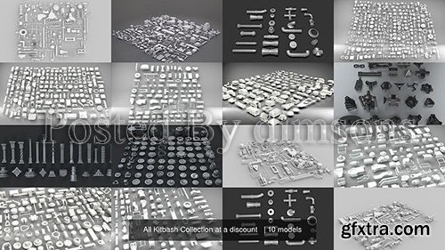 Cgtrader - All Kitbash Collection