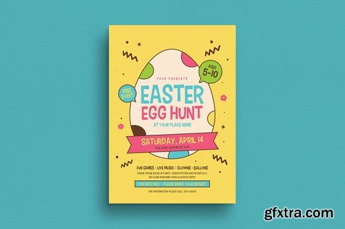 Easter Egg Hunt Flyer