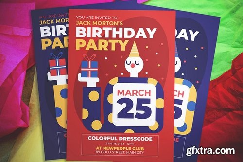 Birthday Party Flyer