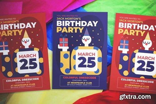 Birthday Party Flyer