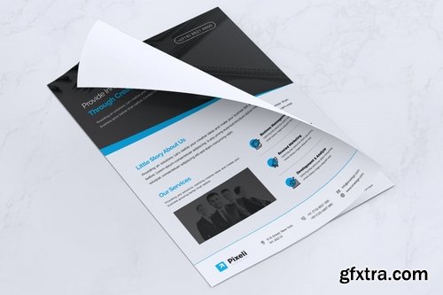 PIXELI Corporate Business Flyer