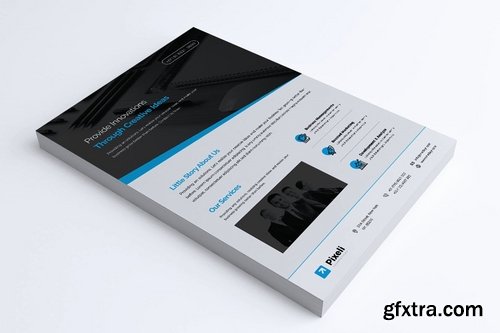 PIXELI Corporate Business Flyer