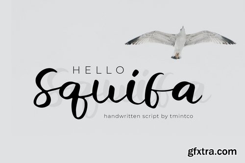 Squifa - Handwritten Font