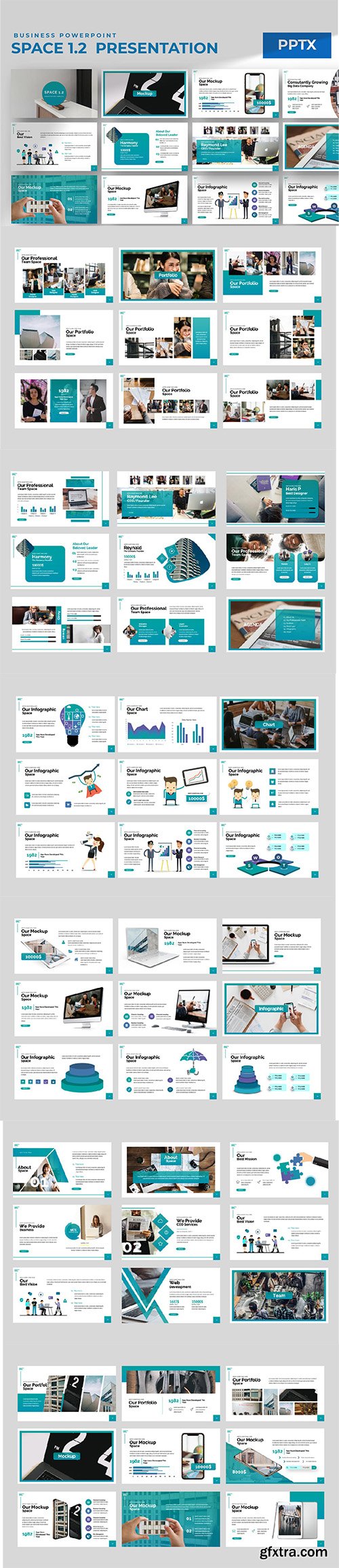 Space 1.0 Powerpoint Keynote and Google Slides Templates