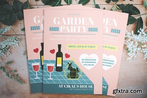 Garden Party Flyer