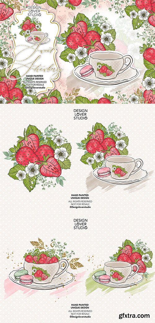 Sweet Strawberry design