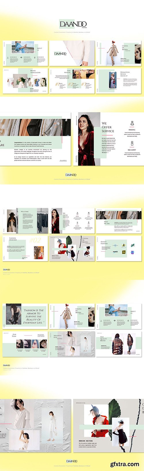 Daandon - Creative Fashion Powerpoint Daandon - Creative Fashion Powerpoint