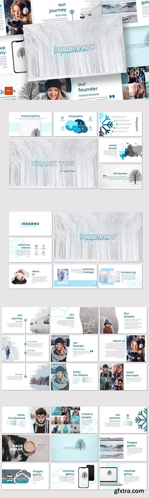Invernu - Powerpoint Keynote and Google Slides Templates