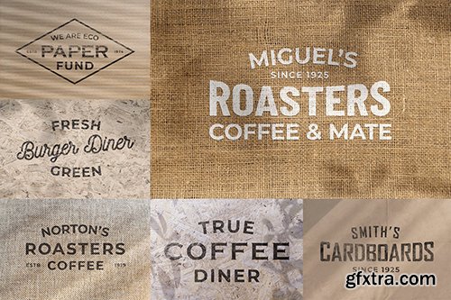 Craft Old Logo Mockups vol.2 Craft Old Logo Mockups vol.2