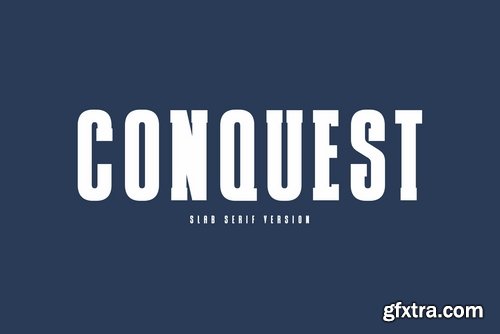 CM - CONQUEST Sans & Slab Serif 3570874