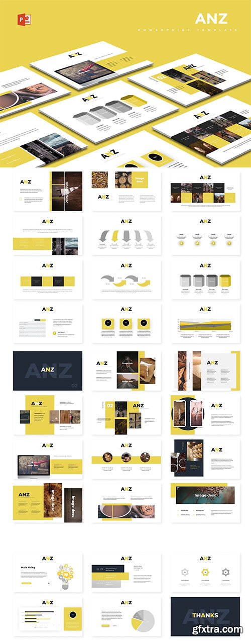 Anz - Powerpoint Keynote and Google Slides Templates Anz - Powerpoint Keynote and Google Slides Templates