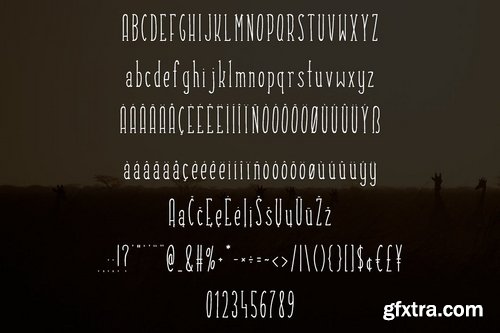 Camelopardalis Font
